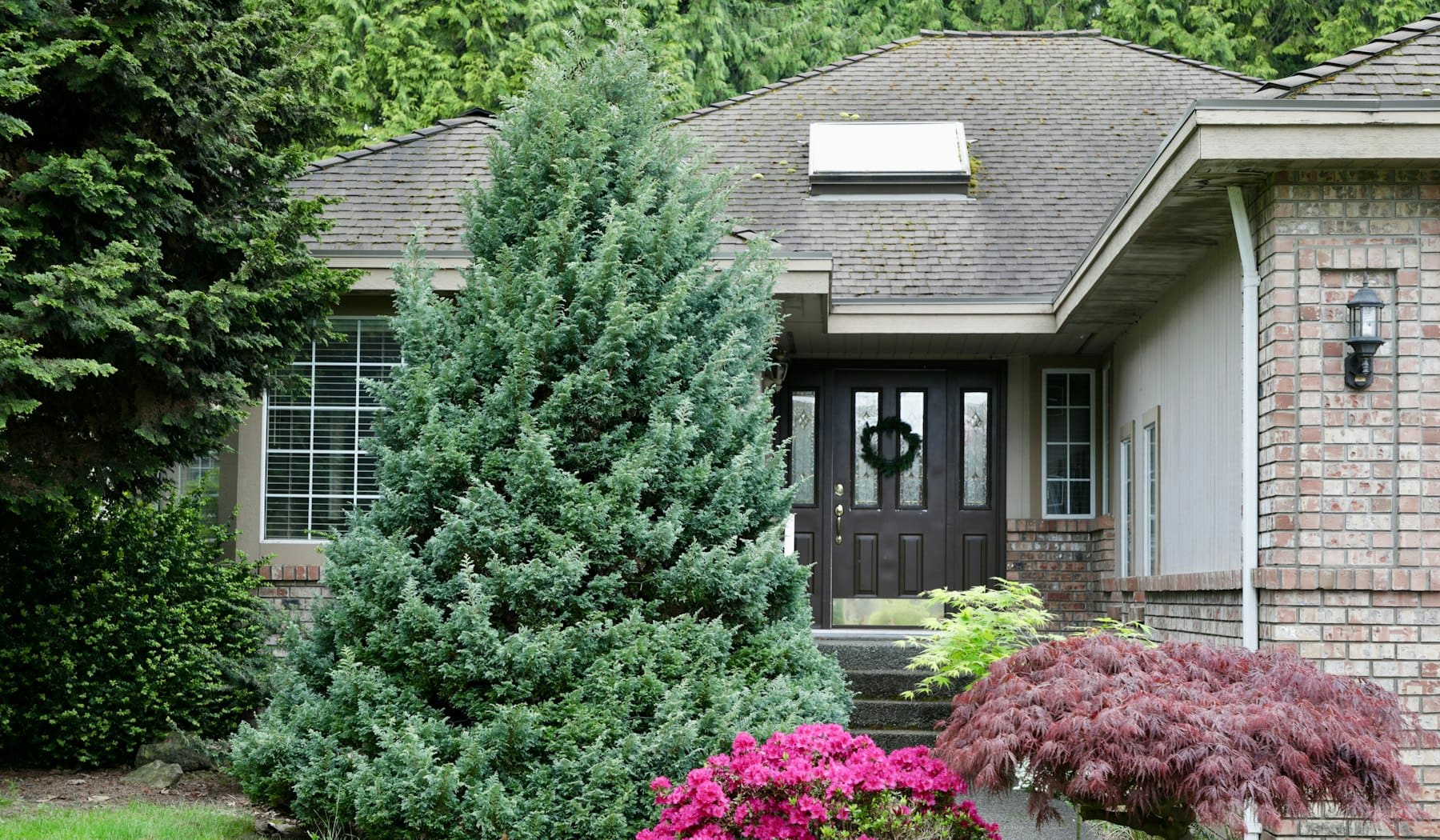 Residential landscaping in Clermont County, Ohio